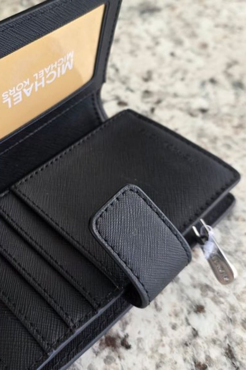 Michael Kors Women's Tri-Fold Wallet in Signature Canvas - Image 4