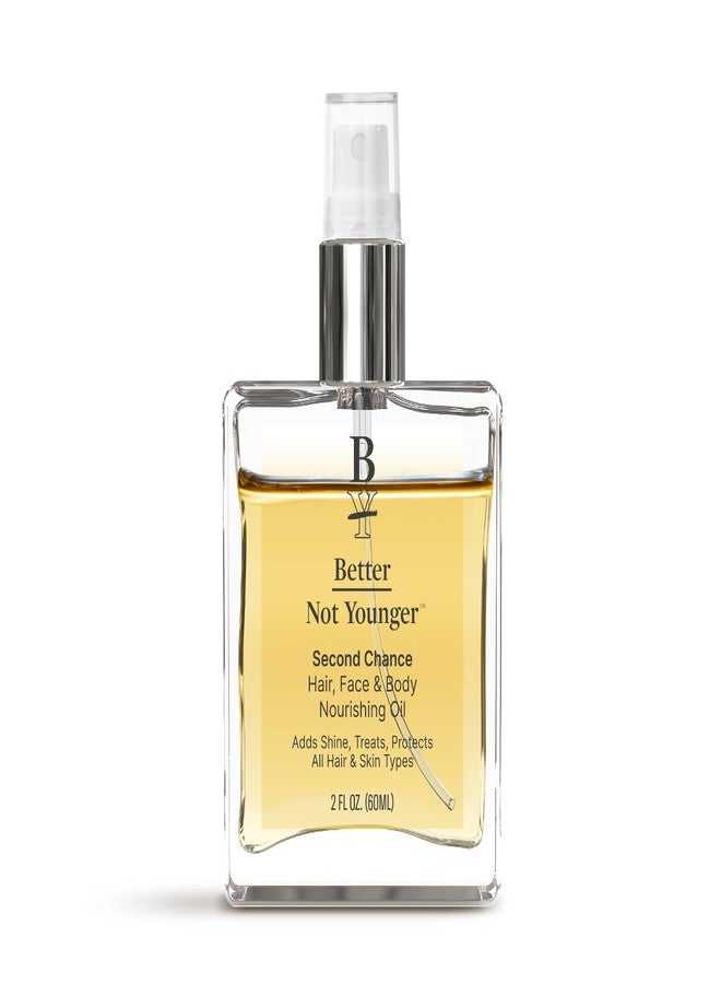 Better Not Younger Nourishing Oil for Face, Body & Hair - Lightweight, Fast-Absorbing Hydrating Oil for Women Over 40 - With Abyssinian to Restore Moisture, Smoothness & Protection for Skin and Hair. - Image 1