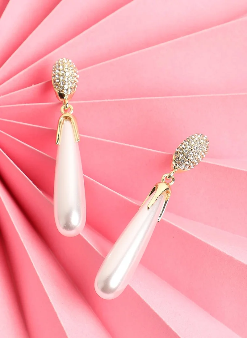 SOHI Casual Artificial Drop Earring Jewellery