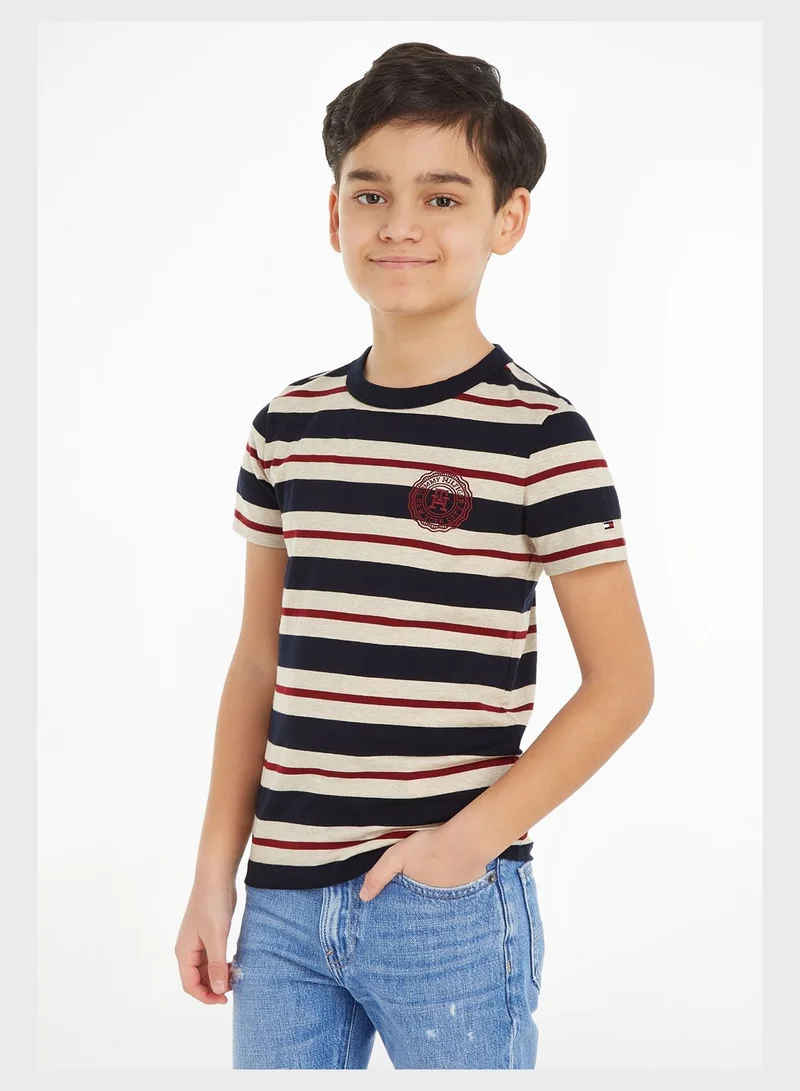TOMMY HILFIGER Kids Striped T-Shirt