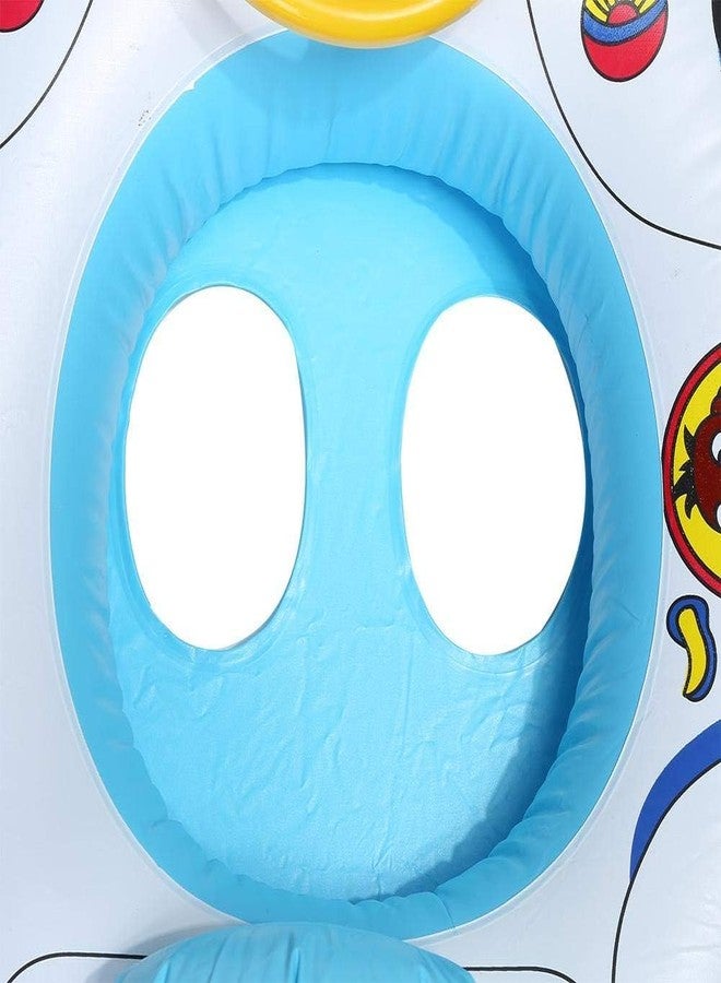 VENDICS Kids Inflatable Swimming Seat with Steering Wheel | Baby Pool Float for Toddlers(Pack of 1) - Image 5