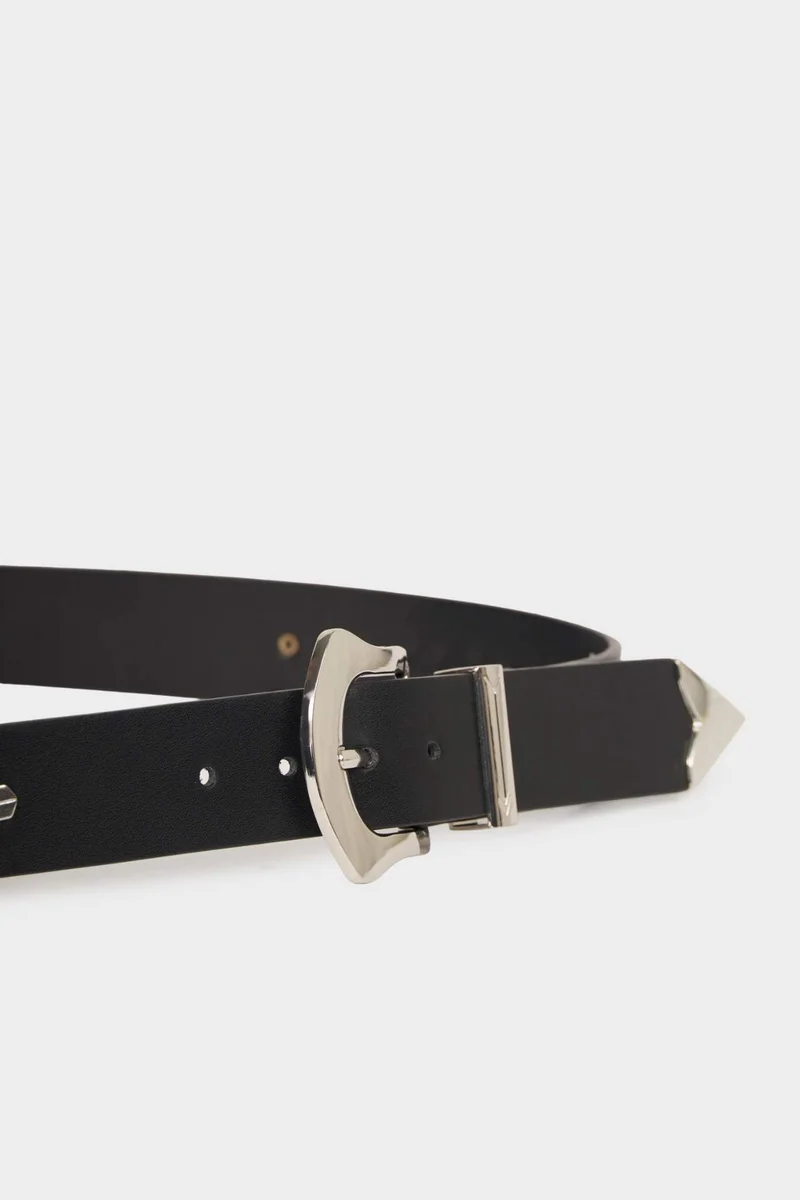 ديفاكتو Woman Faux Leather Belt