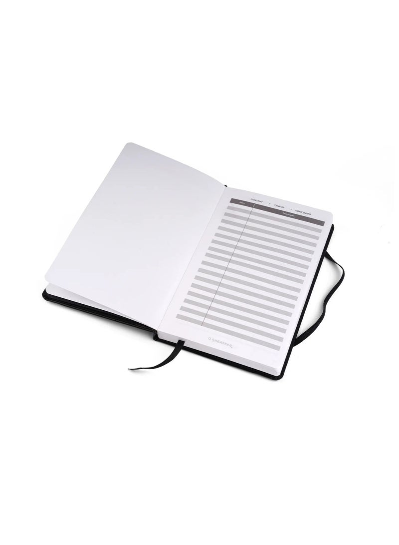 SHEAFFER Sentinal Ballpoint Pen Black Barrel With A5 Size Notebook Gift Set - Image 5