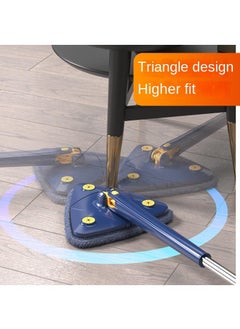 Y&D Triangle Lazy Rotating Butterfly Imitation Hand wringing Hand free Mop  - Image 4