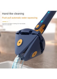 Y&D Triangle Lazy Rotating Butterfly Imitation Hand wringing Hand free Mop  - Image 3