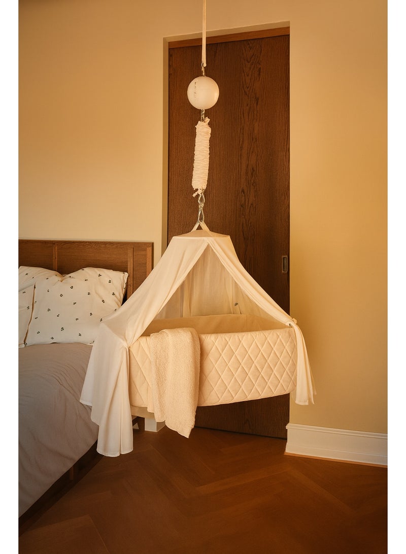 مونبون مهد مع مرتبة إسفنجية - Image 2