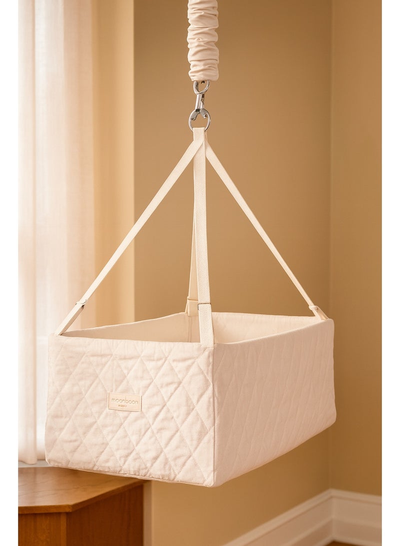 مونبون مهد مع مرتبة إسفنجية - Image 4