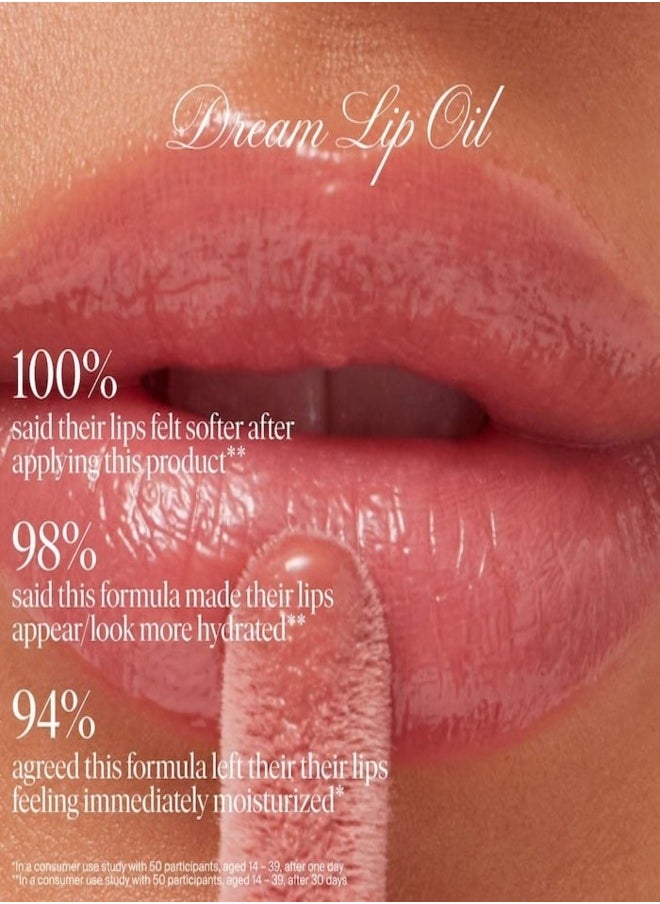 SUMMER FRIDAYS - Summer Fridays Dream Lip Oil - Hydrating Translucent Lip Gloss, Soft Mauve - A nourishing touch of cool mauve, with buildable color 4.5ml - Image 1