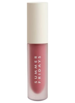 Summer Fridays Dream Lip Oil - Hydrating Translucent Lip Gloss, Soft Mauve - A nourishing touch of cool mauve, with buildable color 4.5ml