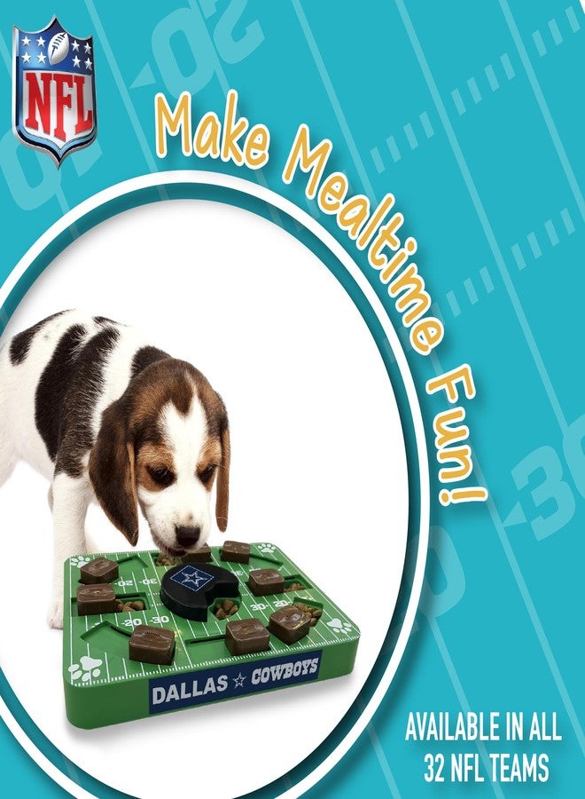 Pets First NFL Dallas Cowboys Puzzle Toy, Puzzle Treat Dog Toy, Interactive Dog Treat Toy, Dog Puzzle - Image 2