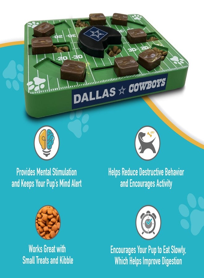 Pets First NFL Dallas Cowboys Puzzle Toy, Puzzle Treat Dog Toy, Interactive Dog Treat Toy, Dog Puzzle - Image 4