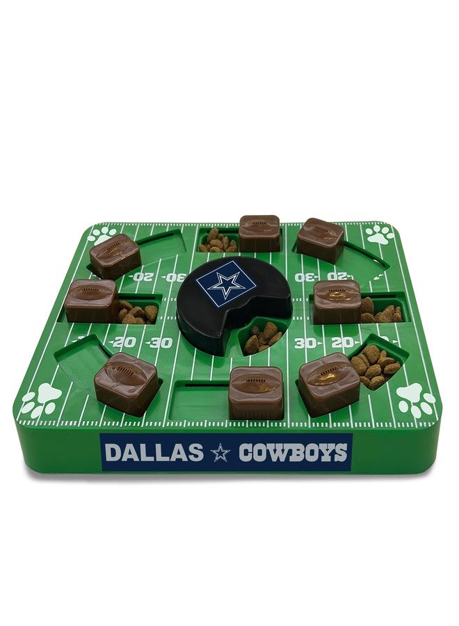 Pets First NFL Dallas Cowboys Puzzle Toy, Puzzle Treat Dog Toy, Interactive Dog Treat Toy, Dog Puzzle - Image 1