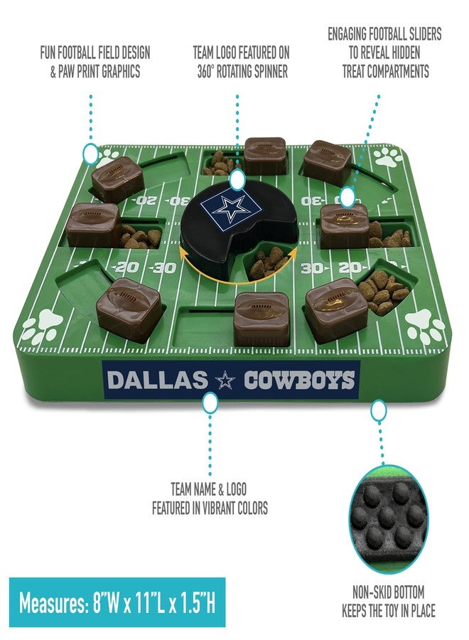 Pets First NFL Dallas Cowboys Puzzle Toy, Puzzle Treat Dog Toy, Interactive Dog Treat Toy, Dog Puzzle - Image 5