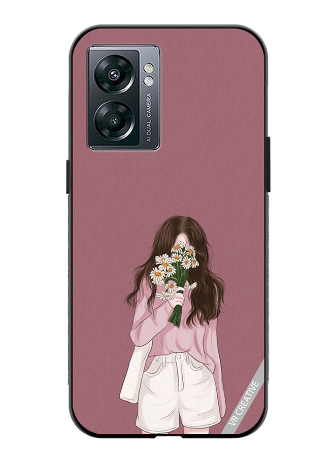 VR CREATIVE Protective Case Cover For Oppo A57 5G Jenny Design Multicolour  - Image 1
