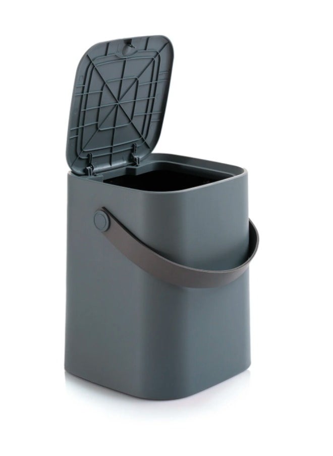 tuffex Efficient Elegance: Dunya 8-Liter Pedal Kitchen , Bathroom , Bedroom & office Dustbin - BPA - Free  - Image 1