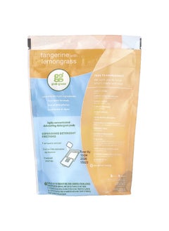 Grab Green Grab Green, Automatic Dishwashing Detergent Pods, Tangerine with Lemongrass, 24 Loads, 15.2 oz (432 g)  - Image 2