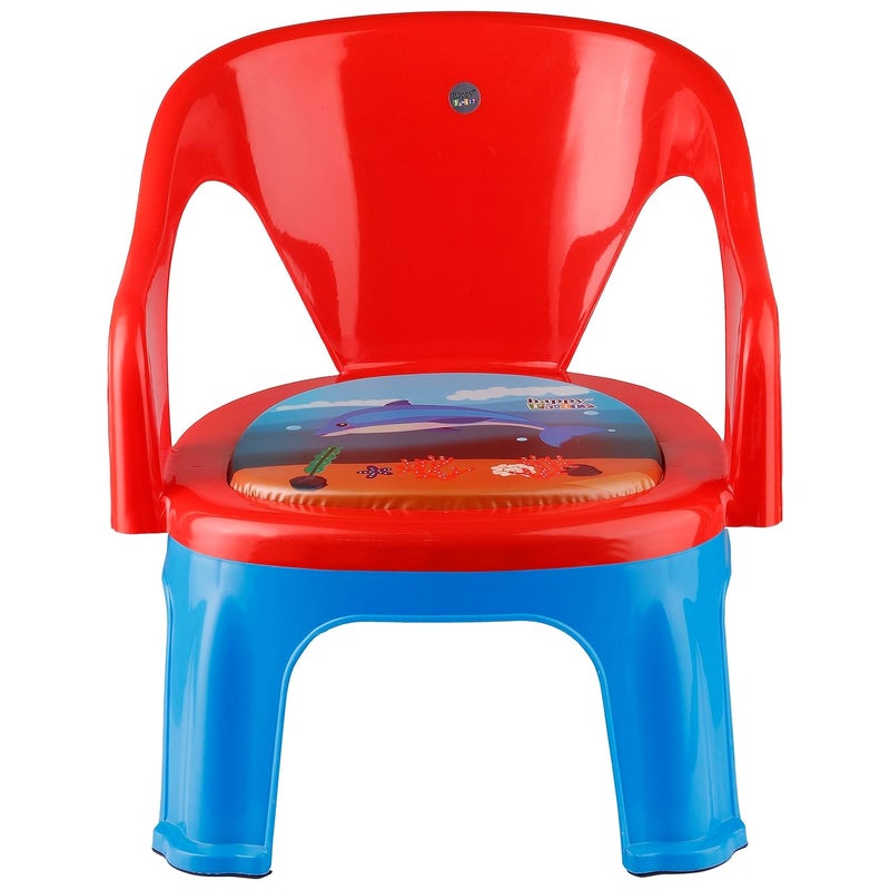 Zerya Baby ChairSoft Cushion Sound Whistle for Kids Red - Image 1