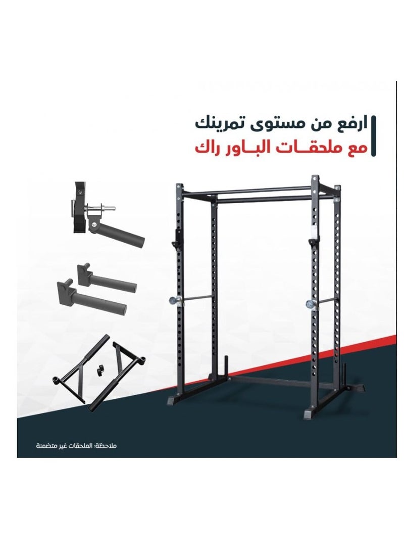 CHAMP KIT - CHAMPKIT  home gym squat power rack cage I, Multifunctional Squat Power Rack Cage Trainer, Weight Loading Capacity up to 317kg - Image 1