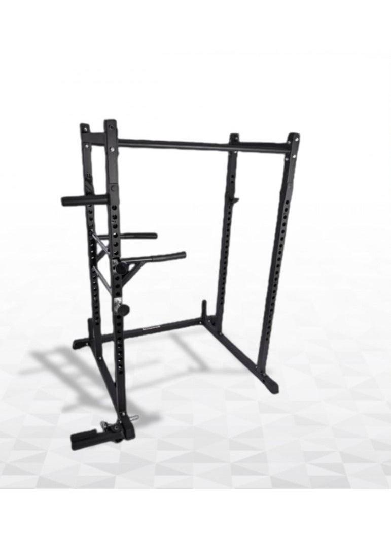 CHAMP KIT - CHAMPKIT  home gym squat power rack cage I, Multifunctional Squat Power Rack Cage Trainer, Weight Loading Capacity up to 317kg - Image 1