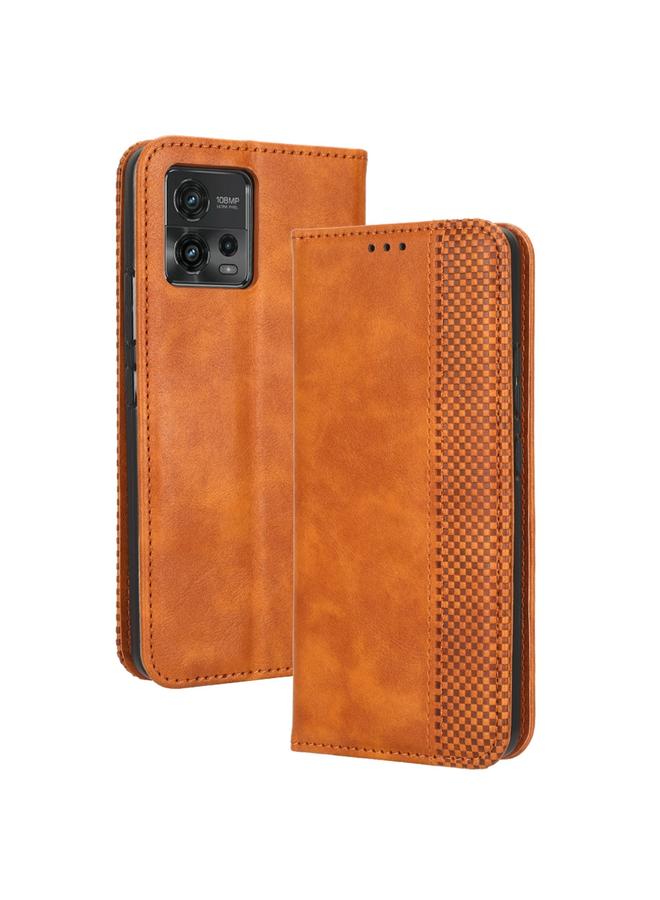 اس-توب جراب لهاتف Motorola Moto G72 4G، جراب هاتف جلدي بمشبك مغناطيسي بتصميم كلاسيكي - Image 2