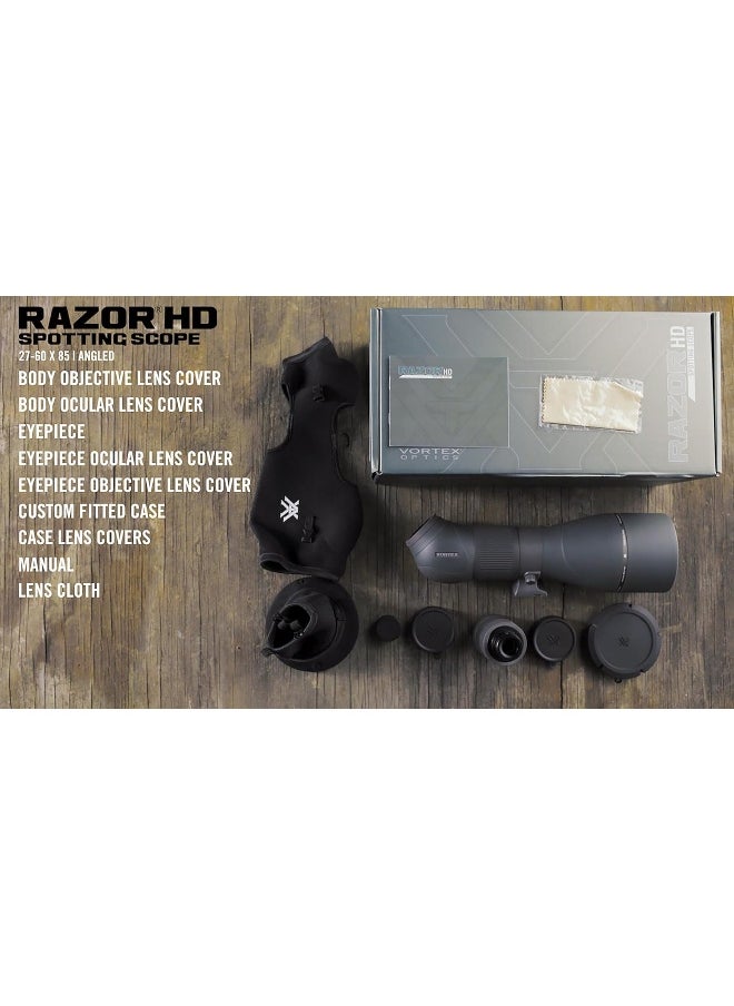 VORTEX - Optics Razor Hd Spotting Scope 27-60X85 Angled - Image 1