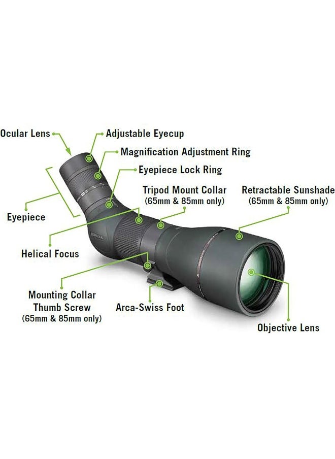 VORTEX - Optics Razor Hd Spotting Scope 27-60X85 Angled - Image 1