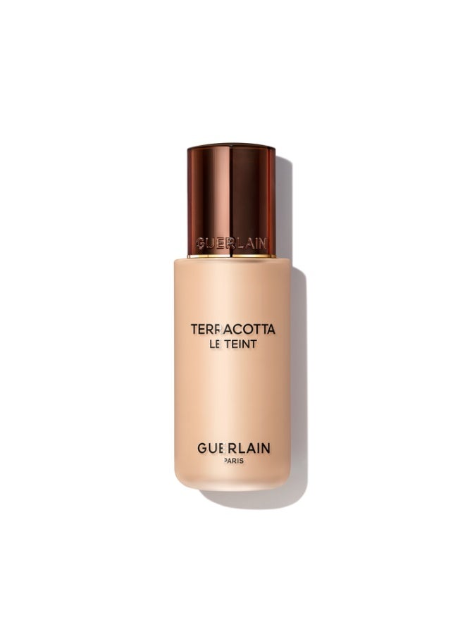 Guerlain Terracotta Le Teint Glow Foundation – 2.5 Neutral Healthy Radiant Glow Makeup - Image 1