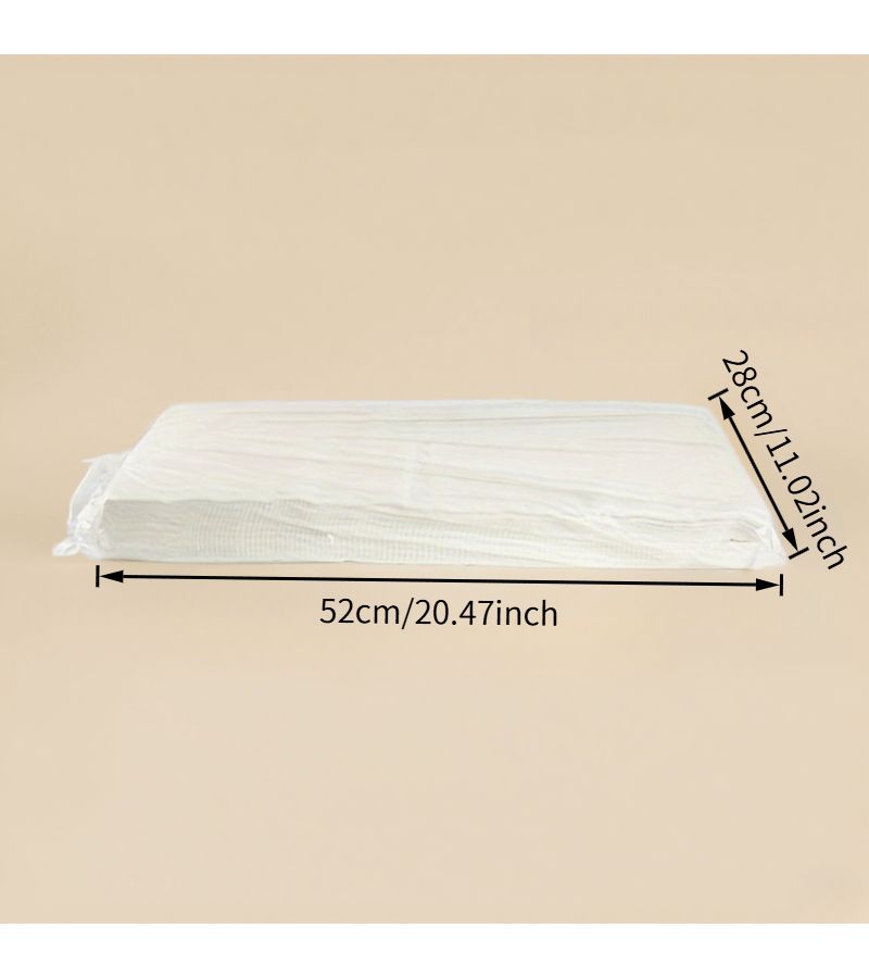 188 Disposable Wood Pulp Foot Wipes 11.02x20.47 Inch for Home and Salon Use - Image 4