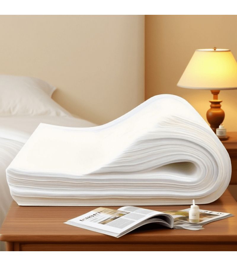 188 Disposable Wood Pulp Foot Wipes 11.02x20.47 Inch for Home and Salon Use - Image 2