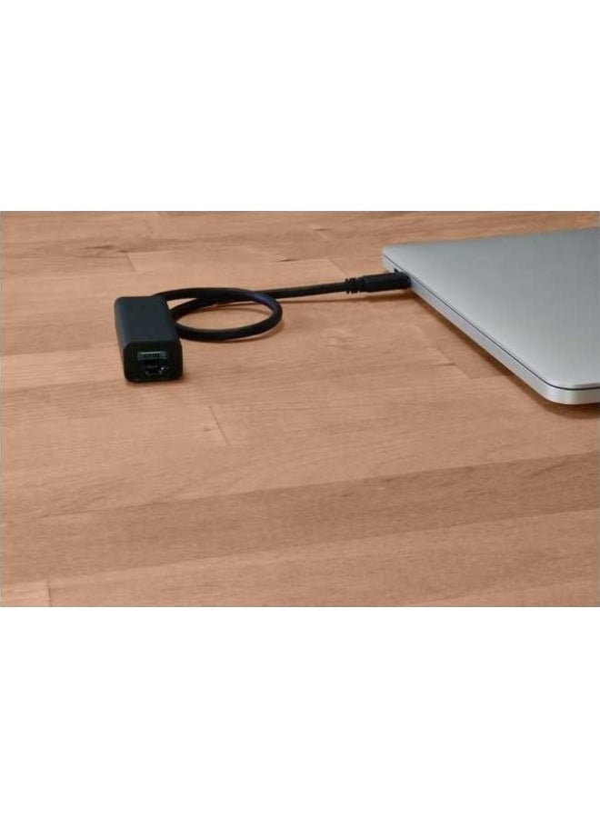 Port Designs USB Type-C to RJ-45 Gigabit Ethernet Adapter - High-Speed Network Converter - 900126 - Image 4