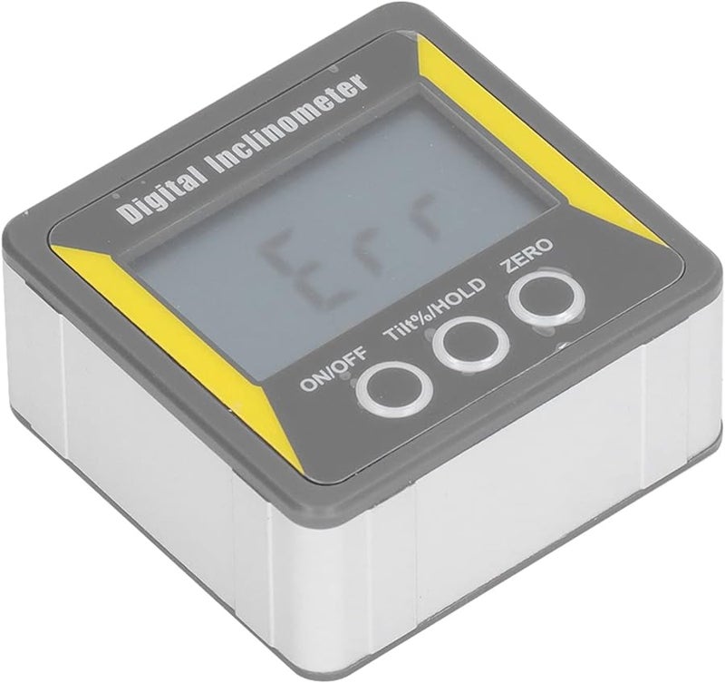 ABS Digital Inclinometer with Magnetic Base Angle Finder Level Tool Auto Shutdown 4x90 Degree Range - Image 4