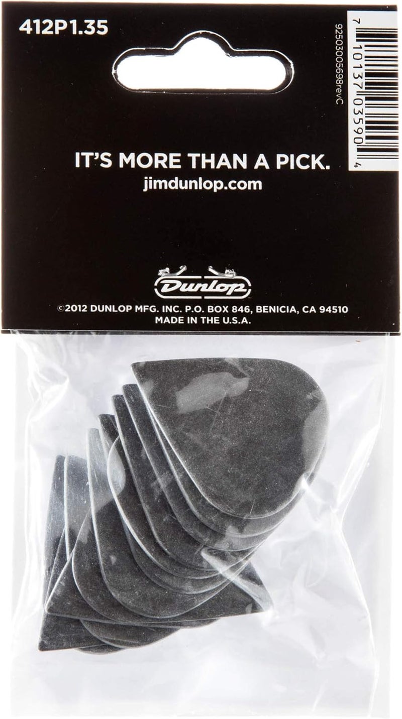 DUNLOP Jim Dunlop Tortex Sharp Guitar Picks - 1.35mm, 12 Pack - Image 5