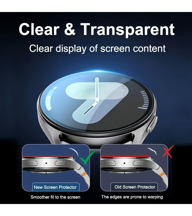 3pcs 49mm 22mm Diameter Round Watch Screen Protector Tempered Glass Anti Scratch - Image 4