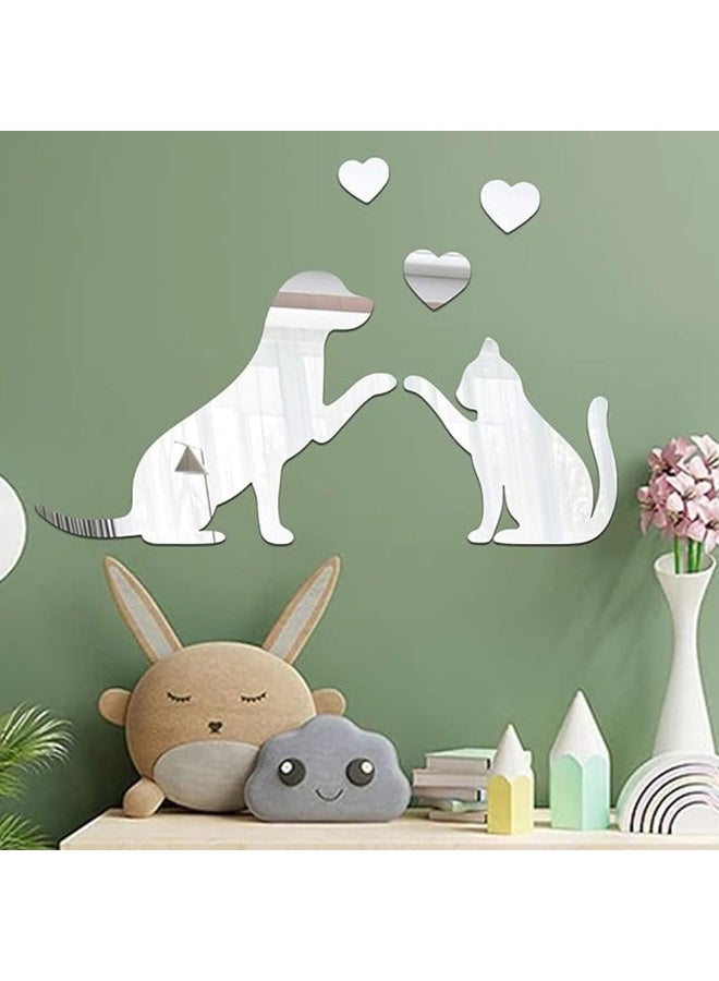 TPGP Self-Adhesive Diamond Mirror Wall Sticker, 3D Removable Acrylic Mirror, Diy Art, Waterproof Tiles, Furniture Sticker, Interior Wall Decoration, For Home, Living Room, Bedroom Decor (30 X 25 Cm) - Image 5