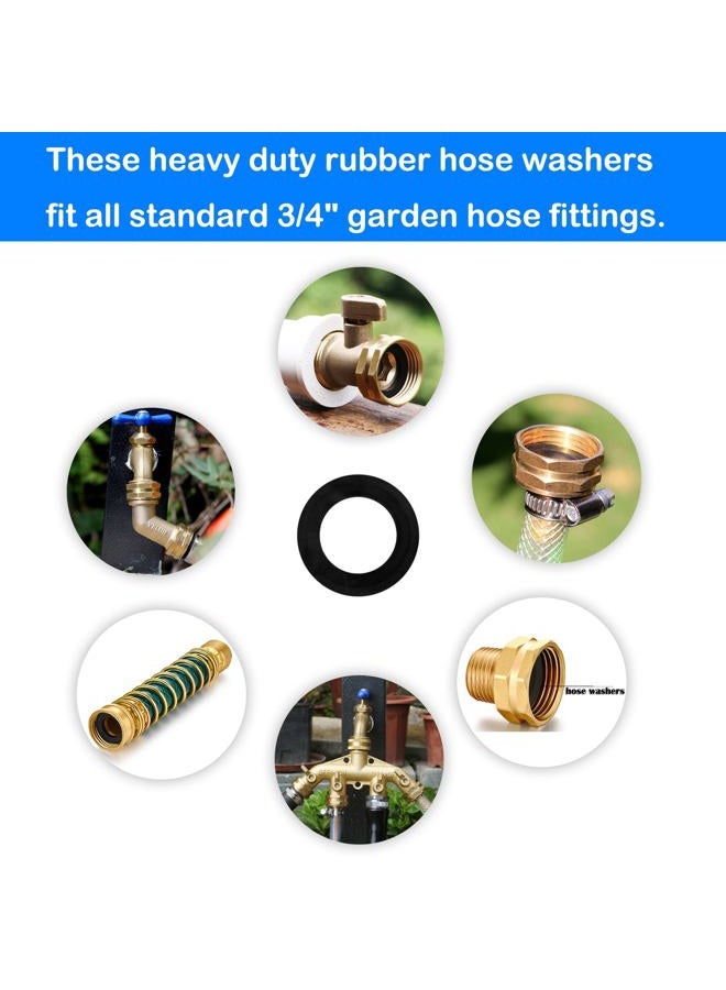 YELUN Garden Hose Washer Gasket, 35Pcs O-Ring Washer Gasket Combo Pack, Fits All Standard 3/4" Garden Hose Fittings(35Pcs) - Image 4