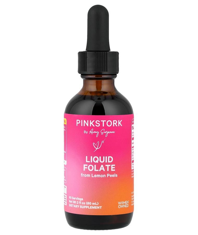 Pink Stork Liquid Folate 2 fl oz (60 ml)