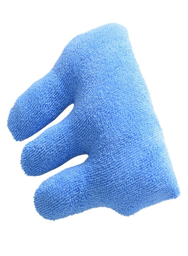 Clobeau Finger Contracture Grips Cushion, Cone with Finger Separator Hand Grip Patients Palm Grips, Hand Contracture Cushions with Elastic Band, Anti Stick Hand Finger Aid Protector for Bedridden Elderly Care - Image 2