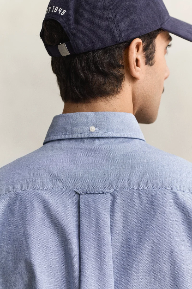 GANT  Regular Classic Oxford Short Sleeve Shirt for Men | Best Price UAE