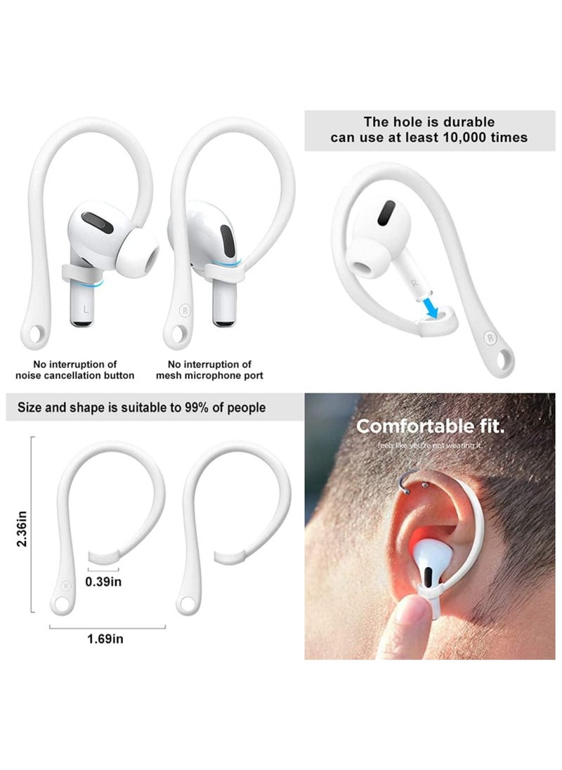 Silicone Protective Case for AirPods Pro 2, 8 in 1 Accessory Kit Airpod Keychain, Cleaning Brush, Strap, Accessory Box  - Image 4