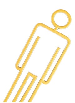 Y&D Acrylic Adhesive Backed Men's and Women's Bathroom Sign, Door Signs, Restroom Signs for Business,Bathroom Signage (Golden)  - Image 3