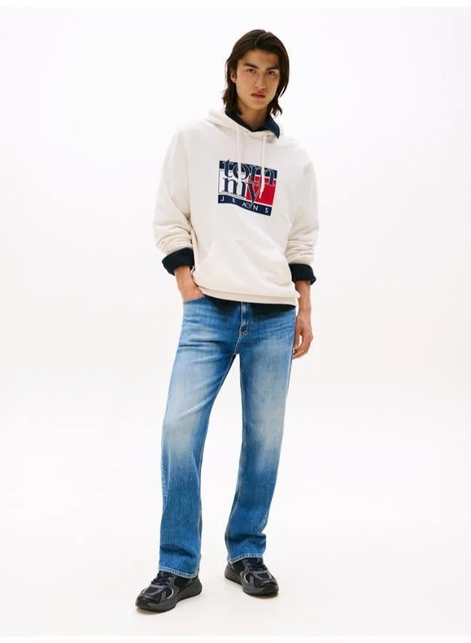 TOMMY JEANS Flag Logo Terry Hoody