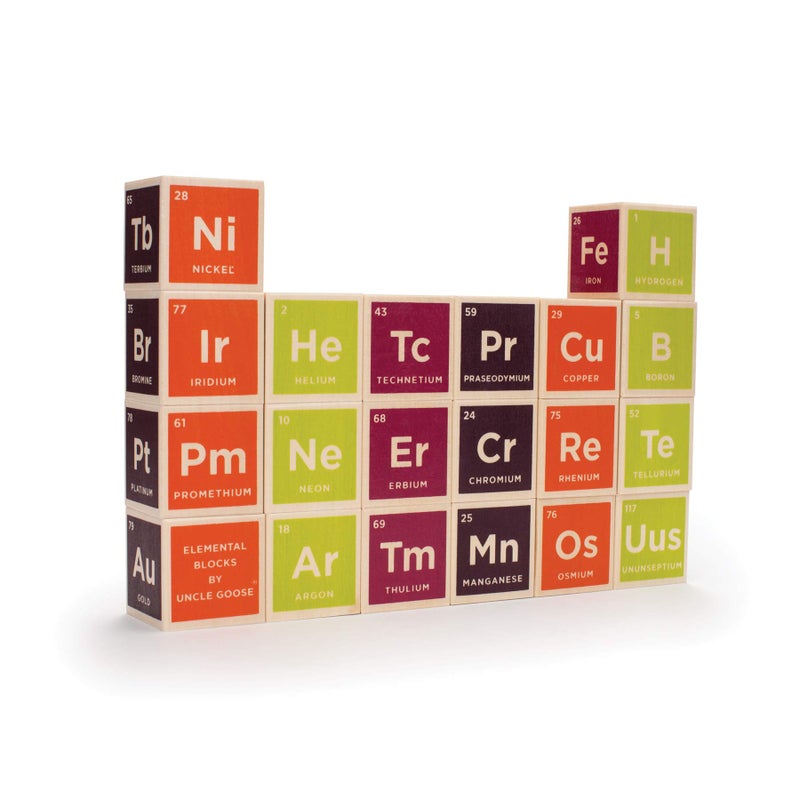 Uncle Goose Periodic Table Blocks  Made in The USA - Image 2
