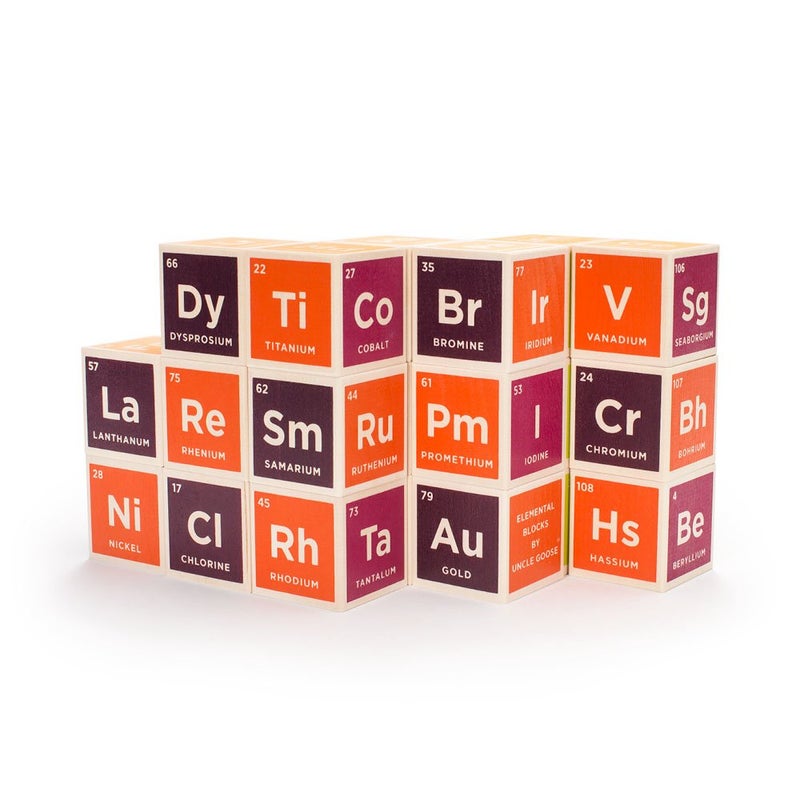 Uncle Goose Periodic Table Blocks  Made in The USA - Image 3