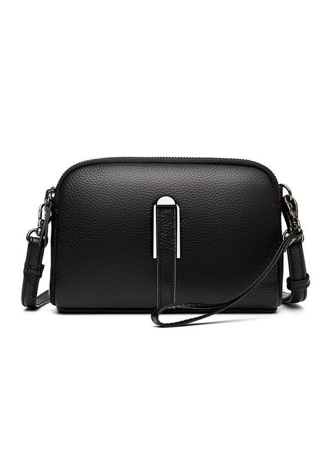 ketmart Crossbody Bag for Women,Lightweight Medium Crossbody Purse Soft Leather Women's Shoulder Handbags(Color_Black) - Image 1
