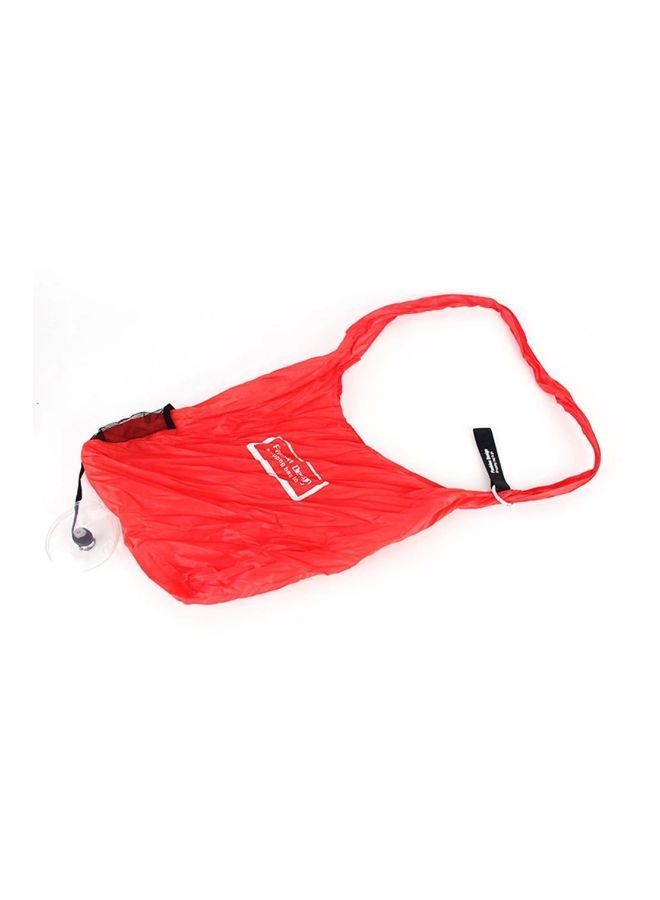 NIBEMINENT Portable Roll Up Shopping Bag Red 330x400x100millimeter - Image 2