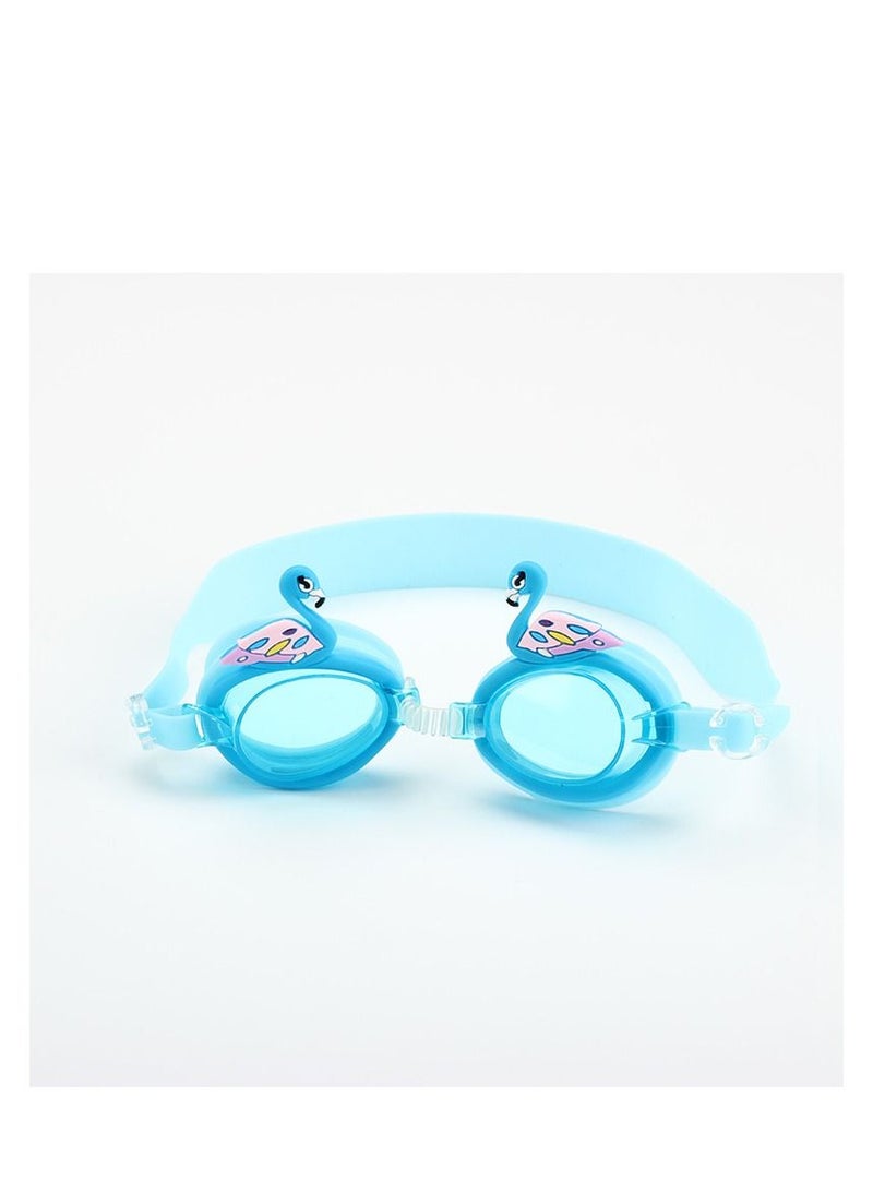 Y&D Cartoon  Pattern Anti-fog Silicone Swimming Goggles