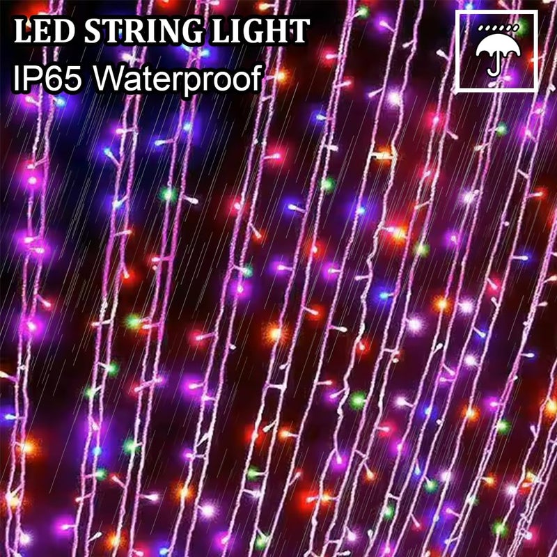 fizzytech Plastic Led Bulbs String Led Lights for Home Decoration for Diwali Decoration Items for Home Decor Lights of Home Decoration 11 Meter 40 led Set of 5 Multicolor - Image 3