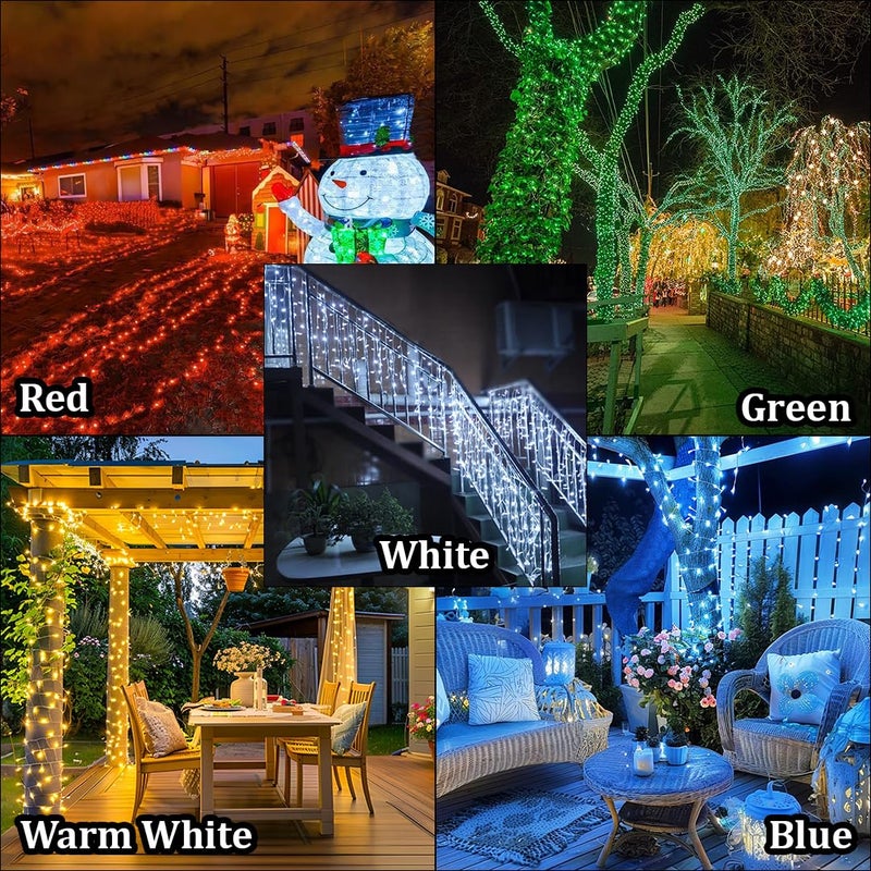 fizzytech Plastic Led Bulbs String Led Lights for Home Decoration for Diwali Decoration Items for Home Decor Lights of Home Decoration 11 Meter 40 led Set of 5 Multicolor - Image 4