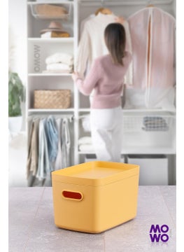 Mowo Home Alegra 6 Pieces 4 Lt Mix Multi-Purpose Cabinet Organizer Box with Lid, Decorative Storage Box  - Image 4