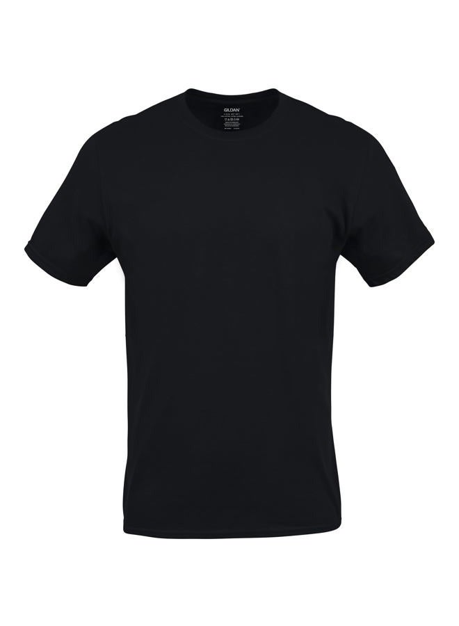 Gildan Men's Crew T-Shirts, Multipack, Style G1100, Black/Sport Grey/Military Green (5-Pack), Large - Image 4